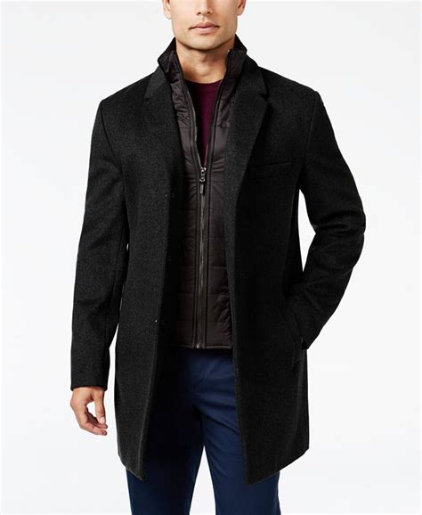 michael kors men blazer|michael kors men's overcoat macy's.